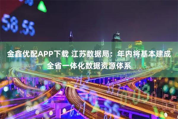 金鑫优配APP下载 江苏数据局：年内将基本建成全省一体化数据资源体系